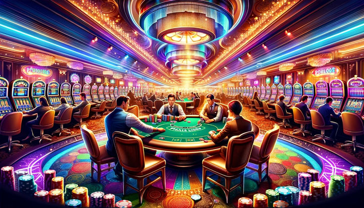 Texas Holdem Poker کھلاڑیوں کے لیے لائیو کیسینو سیکشن